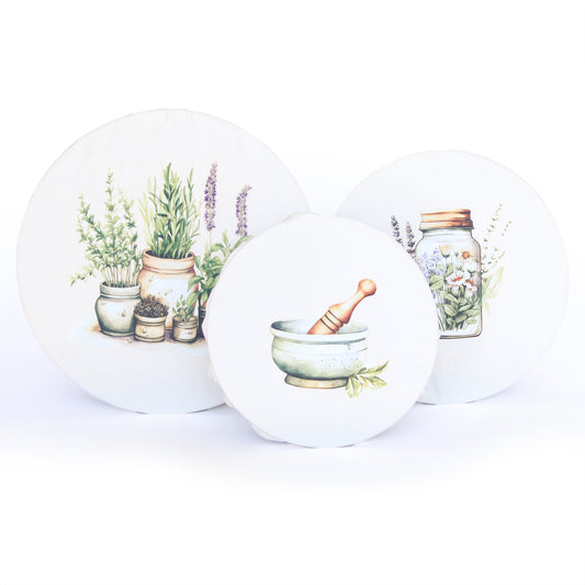 Bowl Cover Set - Apothecary