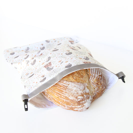 Reusable Bread Bag - Hedgehog