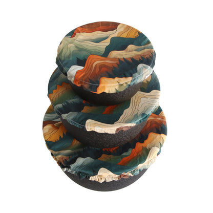 Bowl Cover Set - Mountains