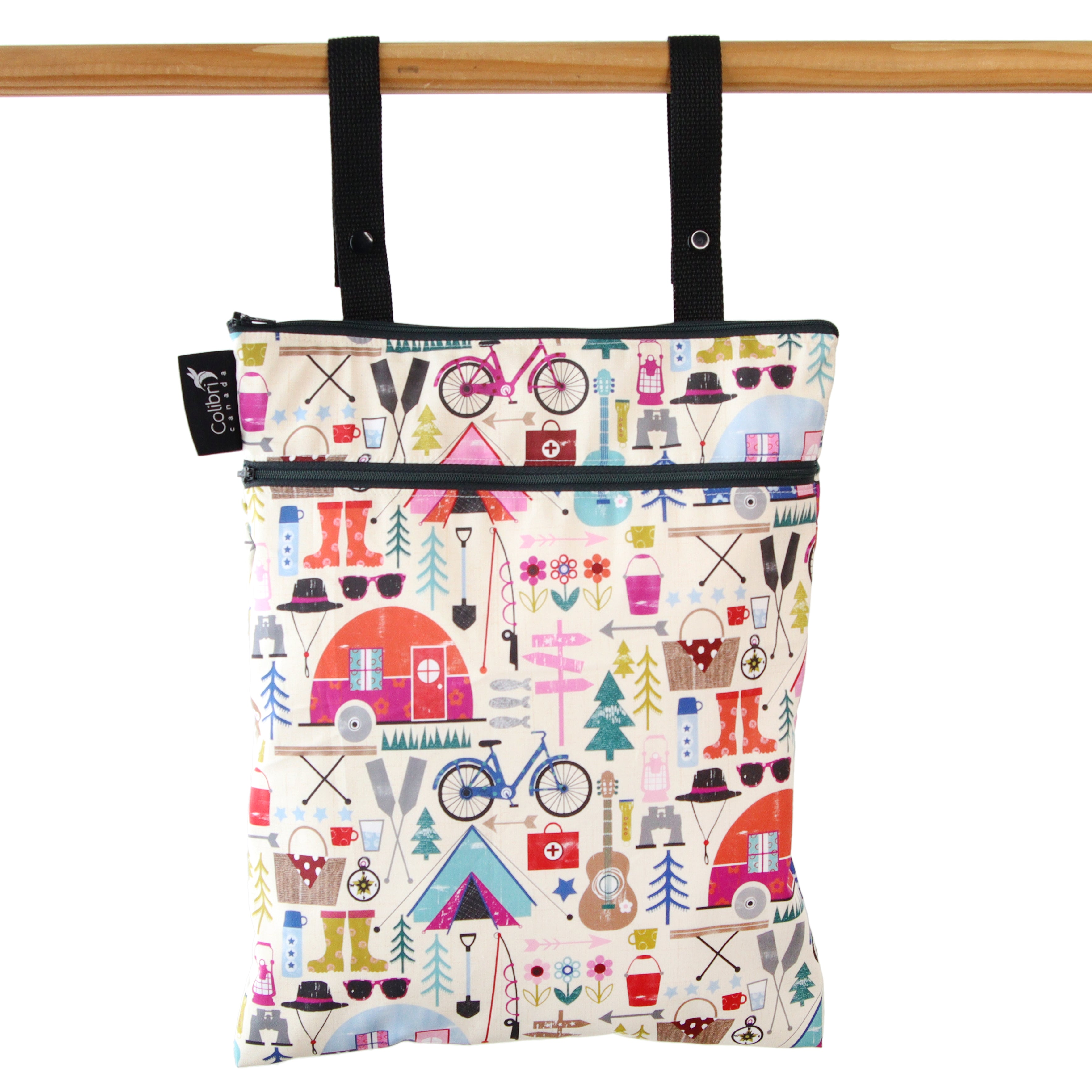 Happy Camper Double Duty Wet Bag